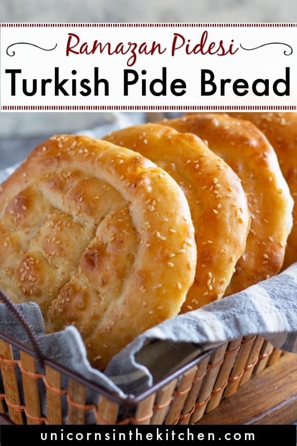 Turkish Pide Bread (Ramazan Pidesi) • Unicorns in the Kitchen