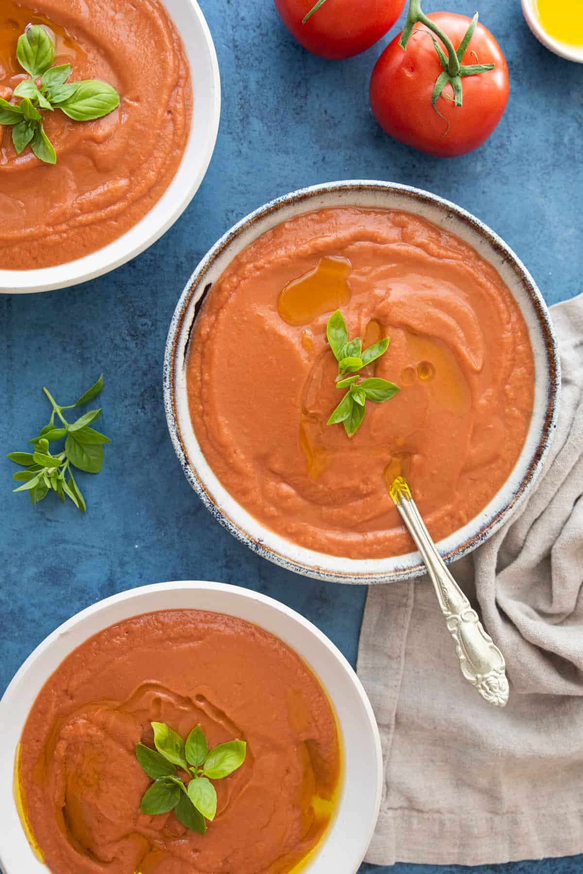 Gazpacho recipe Spanish chilled soup. 