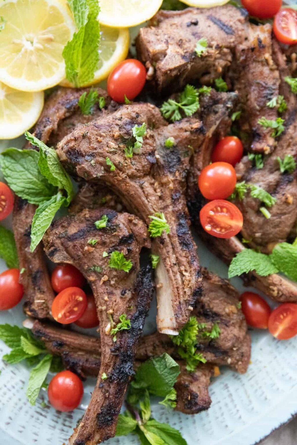 Easy Grilled Lamb Chops • Unicorns in the Kitchen