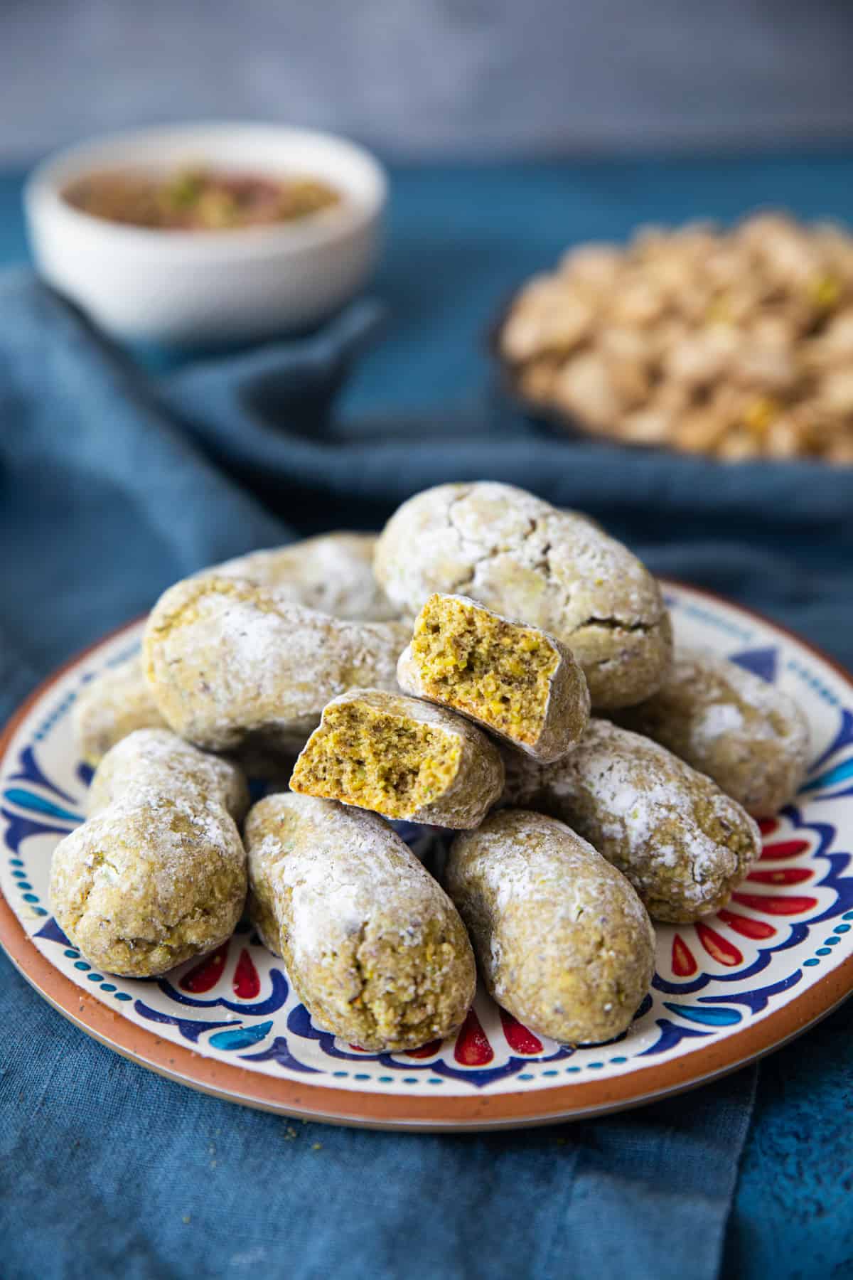 Italian pistachio cookies