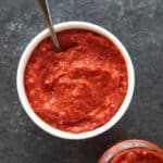 Harissa is a classic Tunisian paste that's very spicy.