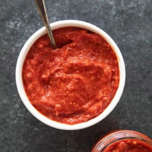 Harissa is a classic Tunisian paste that's very spicy.