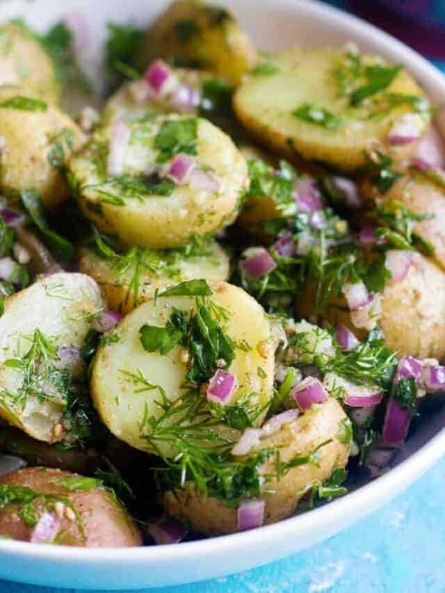 Best Mediterranean Potato Salad Story
