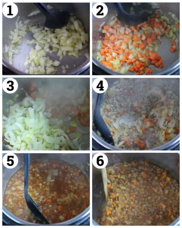 Easy Instant Pot Lentil Soup Recipe [Video] • Unicorns in the Kitchen