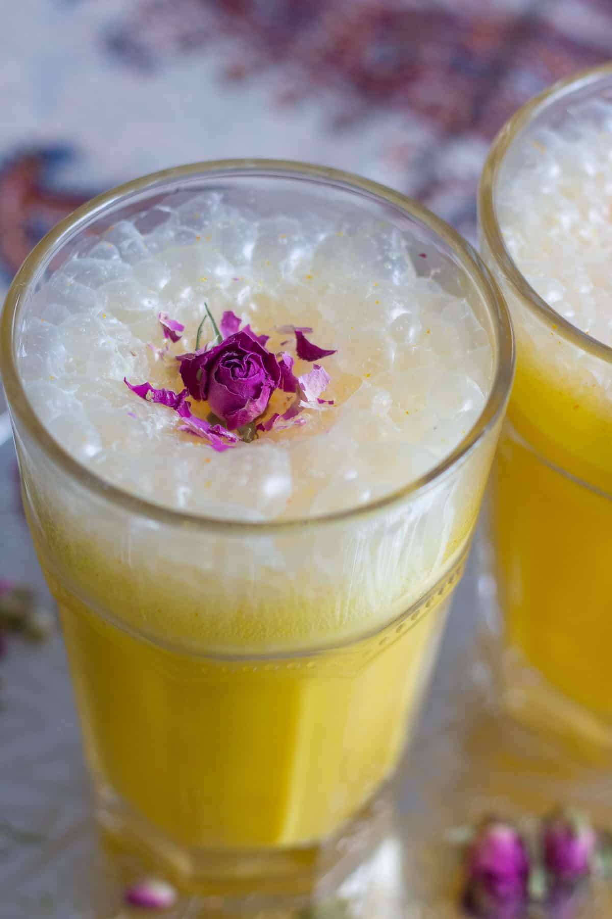 Saffron Milkshake tastes like an Iranian traditional ice cream called bastani sonnati which literally means "traditional ice cream" Saffron milkshake in 5 minutes! This is like nothing you've had before! It's so flavorful and easy to make. With flavors of saffron and cardamom, this milkshake is everyone's favorite. You can make it with non dairy ice cream and milk as well!
