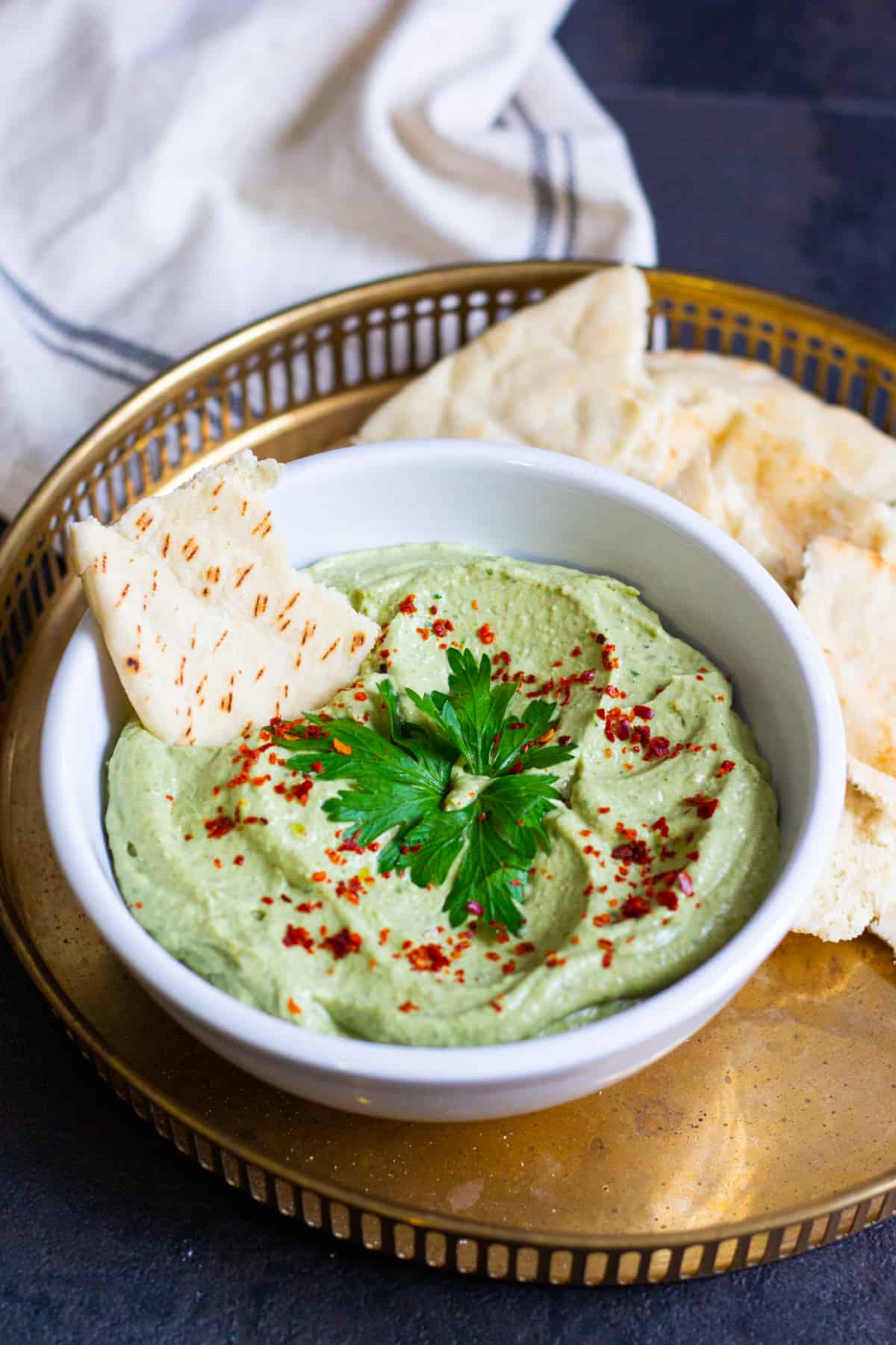 Pistachio Walnut Avocado Dip is perfect for gatherings, or just as an afternoon snack. It's packed with nuts and nutrients. Amazingly delicious!