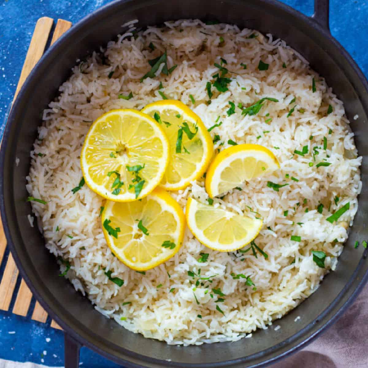 Greek lemon rice Mediterranean diet recipes