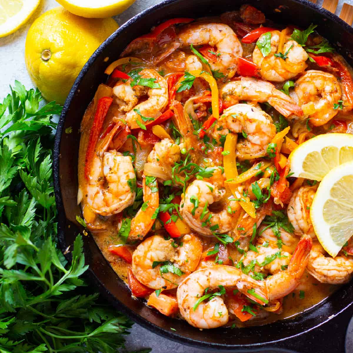 Mediterranean shrimp.