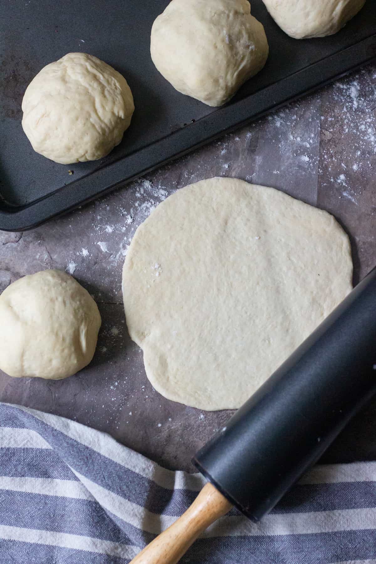 To make this recipe, roll the dough out so it's no thicker than ¼ inch.