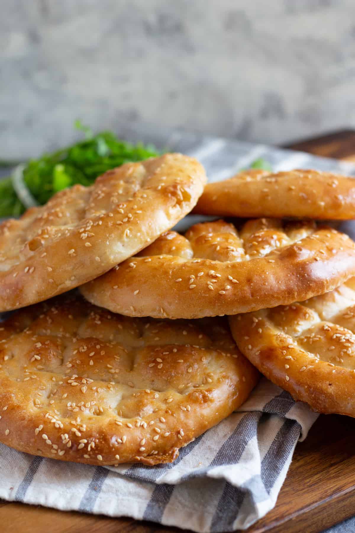This is a classic Turkish bread that you can make at home. 