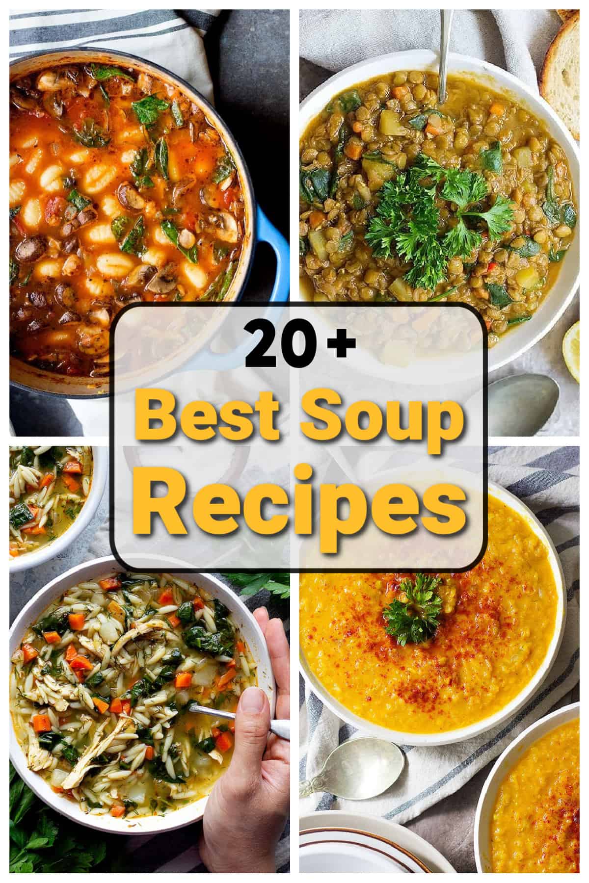 a collection of our top soup recipes. 