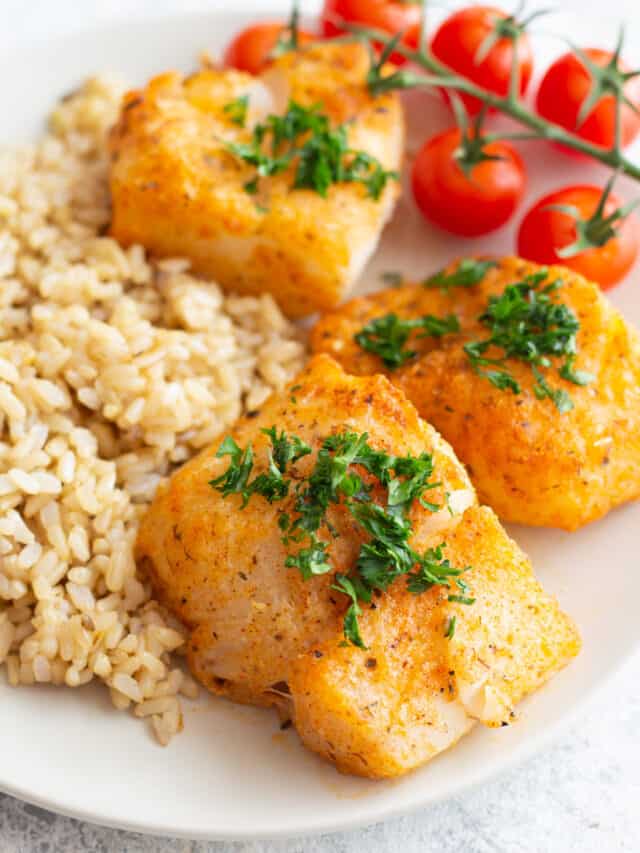 15-minute parmesan baked cod story