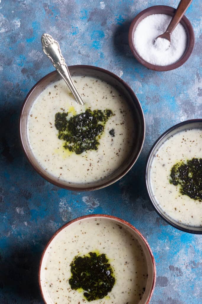 Turkish Yogurt Soup (Yayla Çorbasi) • Unicorns in the Kitchen