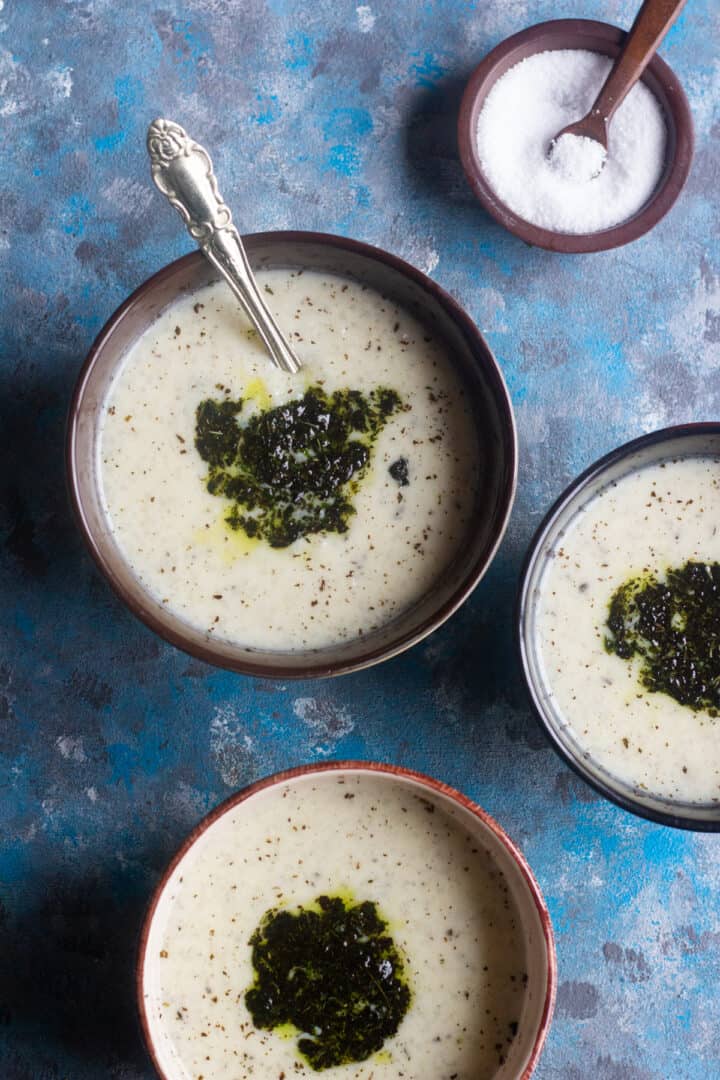 Turkish Yogurt Soup (Yayla Çorbasi) • Unicorns in the Kitchen