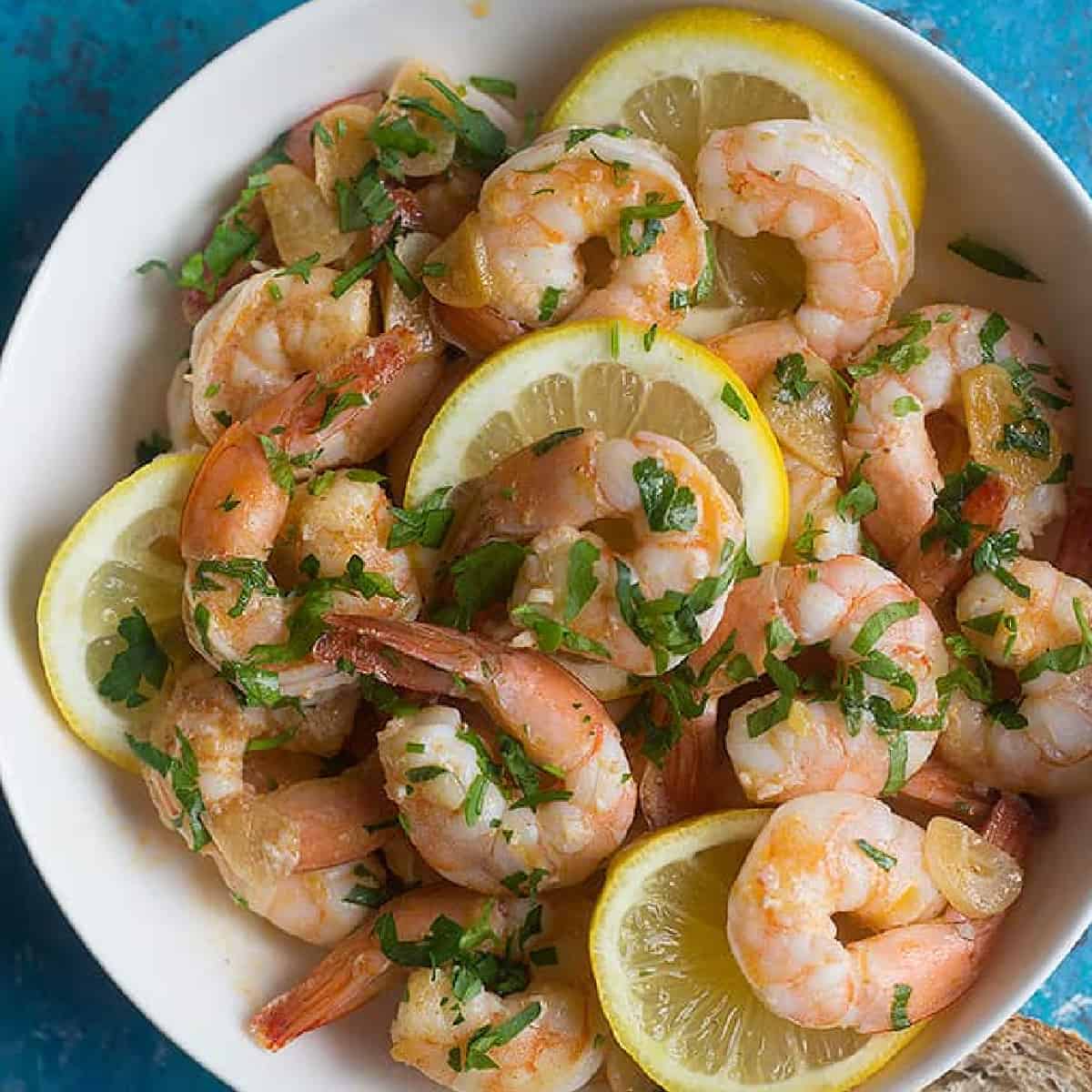 garlic lemon shrimp