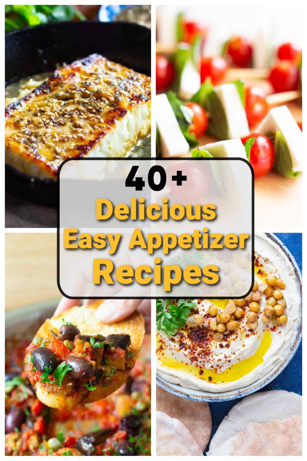 Here is a collection of our best appetizer recipes! You can find all kinds of delicious appetizers including vegetarian, vegan and gluten-free. These are easy appetizer recipes that are perfect for gatherings and parties but also a good choice for a casual family dinner. 