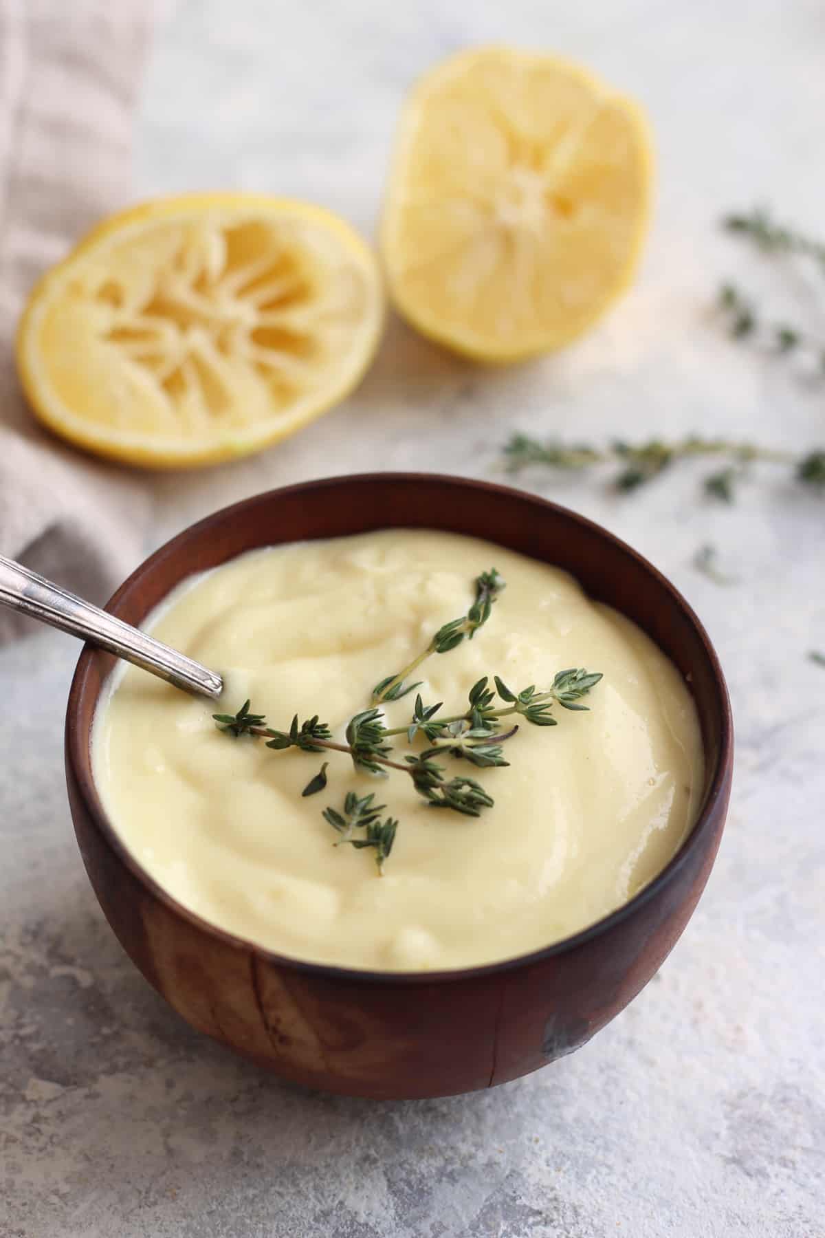 This is an aioli recipe made from scratch that's foolproof and easy to make.