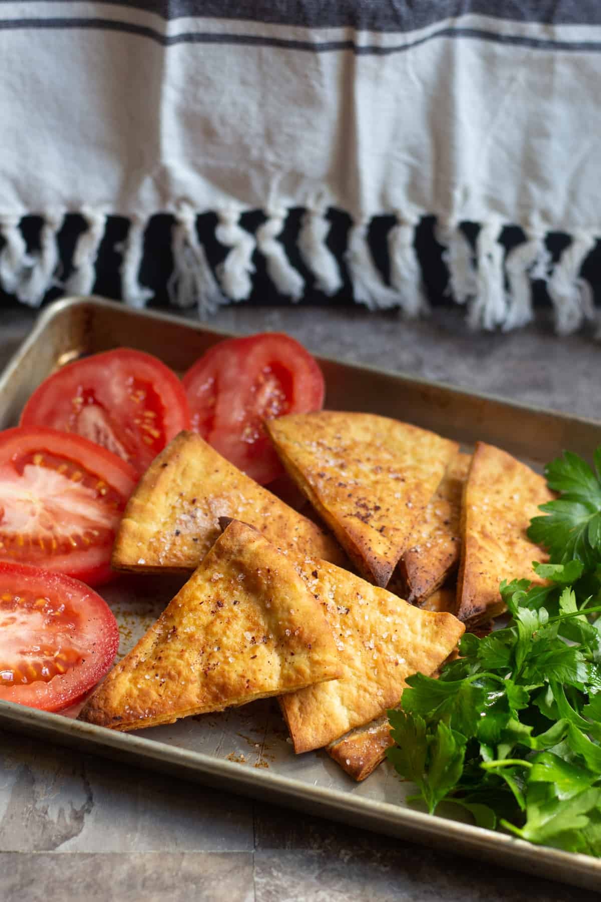 This pita chips recipe is easy to follow and makes delicious chips! 