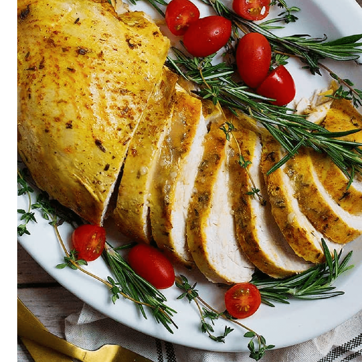 This slow cooker turkey breast recipe is a simple method that will always give you juicy and moist turkey breast with minimal preparation. It's perfect for Thanksgiving and the holidays!
