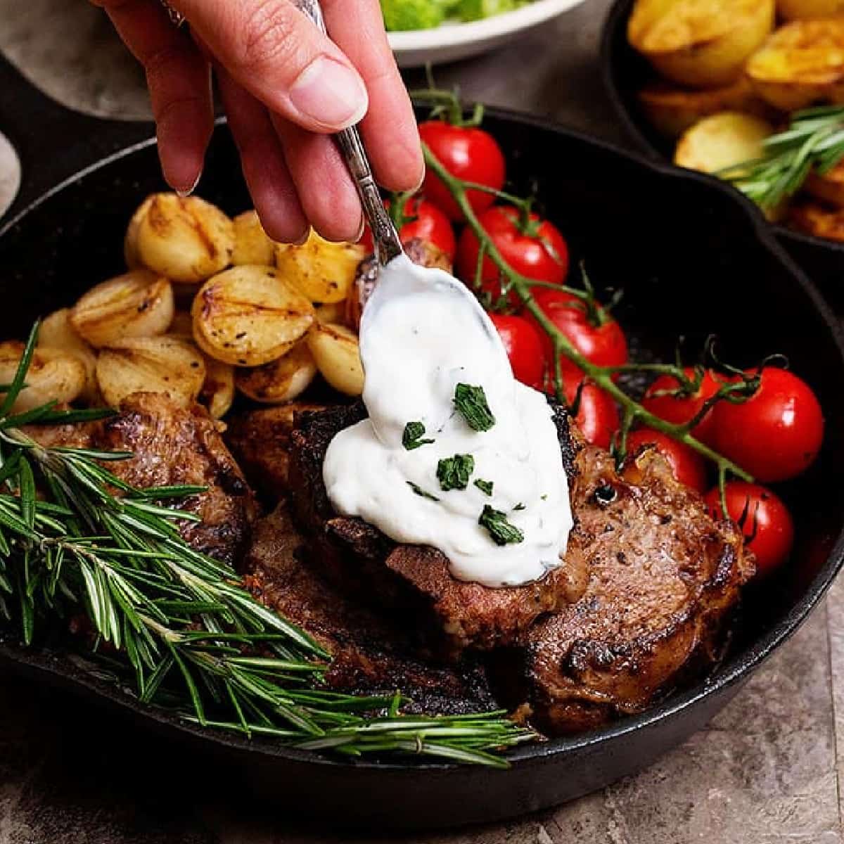 This easy lamb loin chops recipe will be your family's favorite. Lamb loin chops marinated in olive oil, lemon, paprika and garlic make a delicious dinner for everyone!