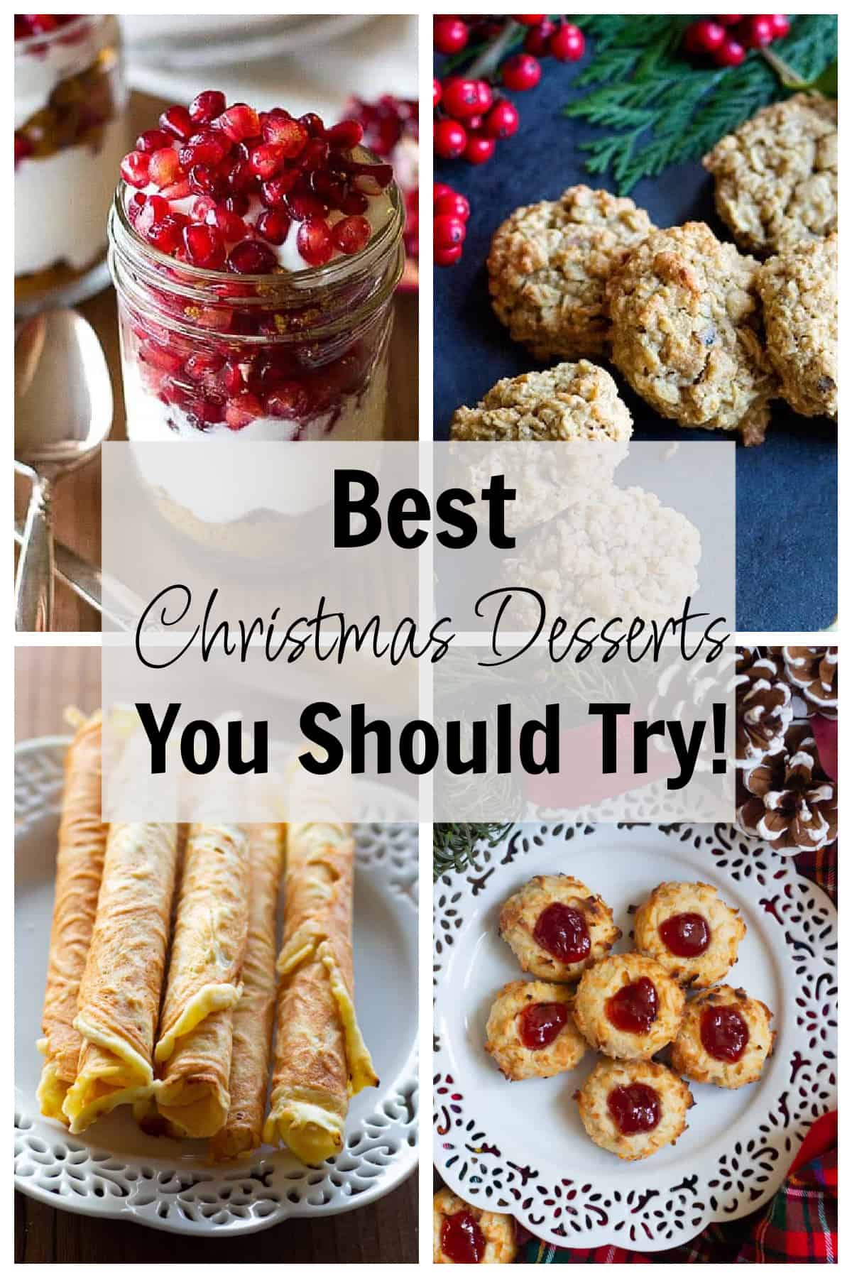 Looking for delicious Christmas desserts? You're in the right place. From cookies and cakes to chocolate desserts, you can find them all here! These Christmas dessert recipes are easy  and so tasty, perfect with a cup of tea or hot chocolate if you fancy! 