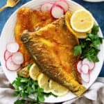 Fried fish recipe Persian style.