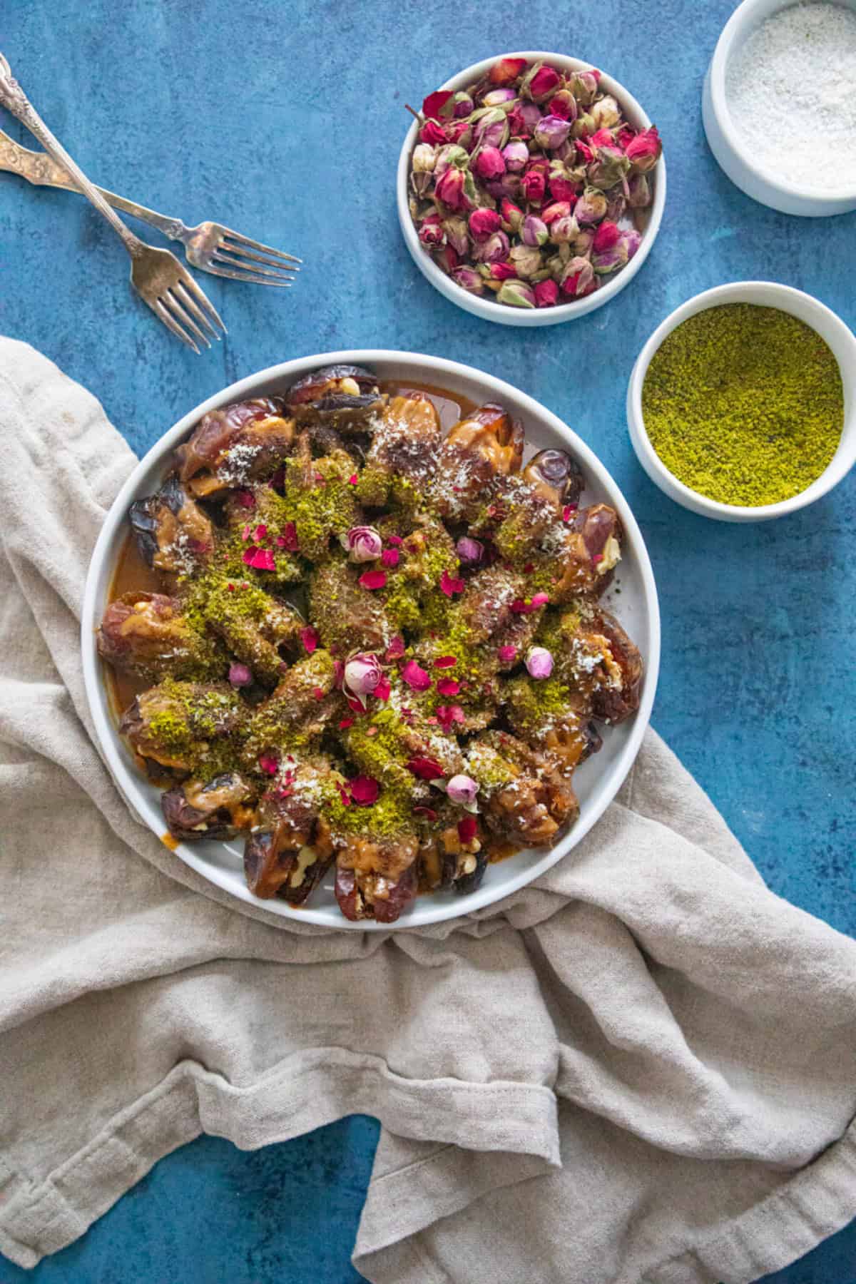 Ranginak Persian date walnut dessert.
