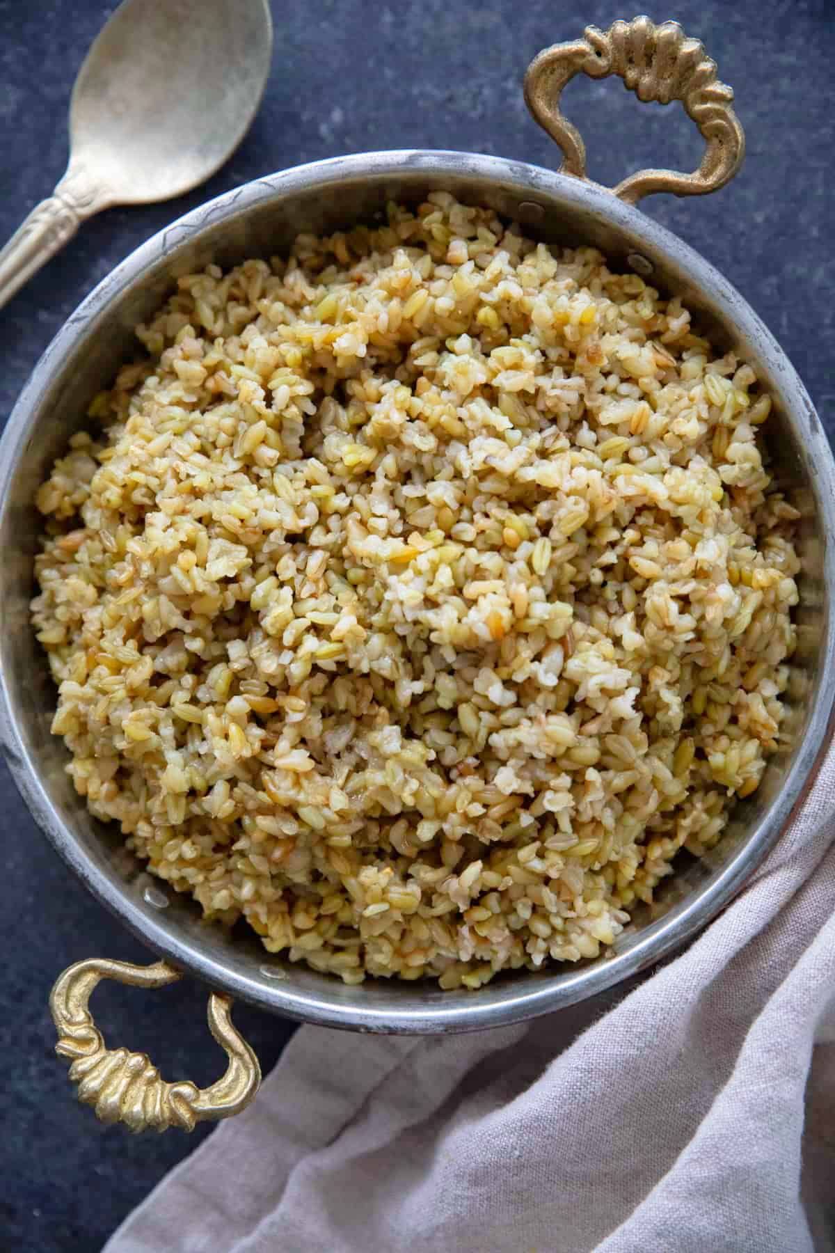 Freekeh is a Middle Eastern grain made from wheat. 