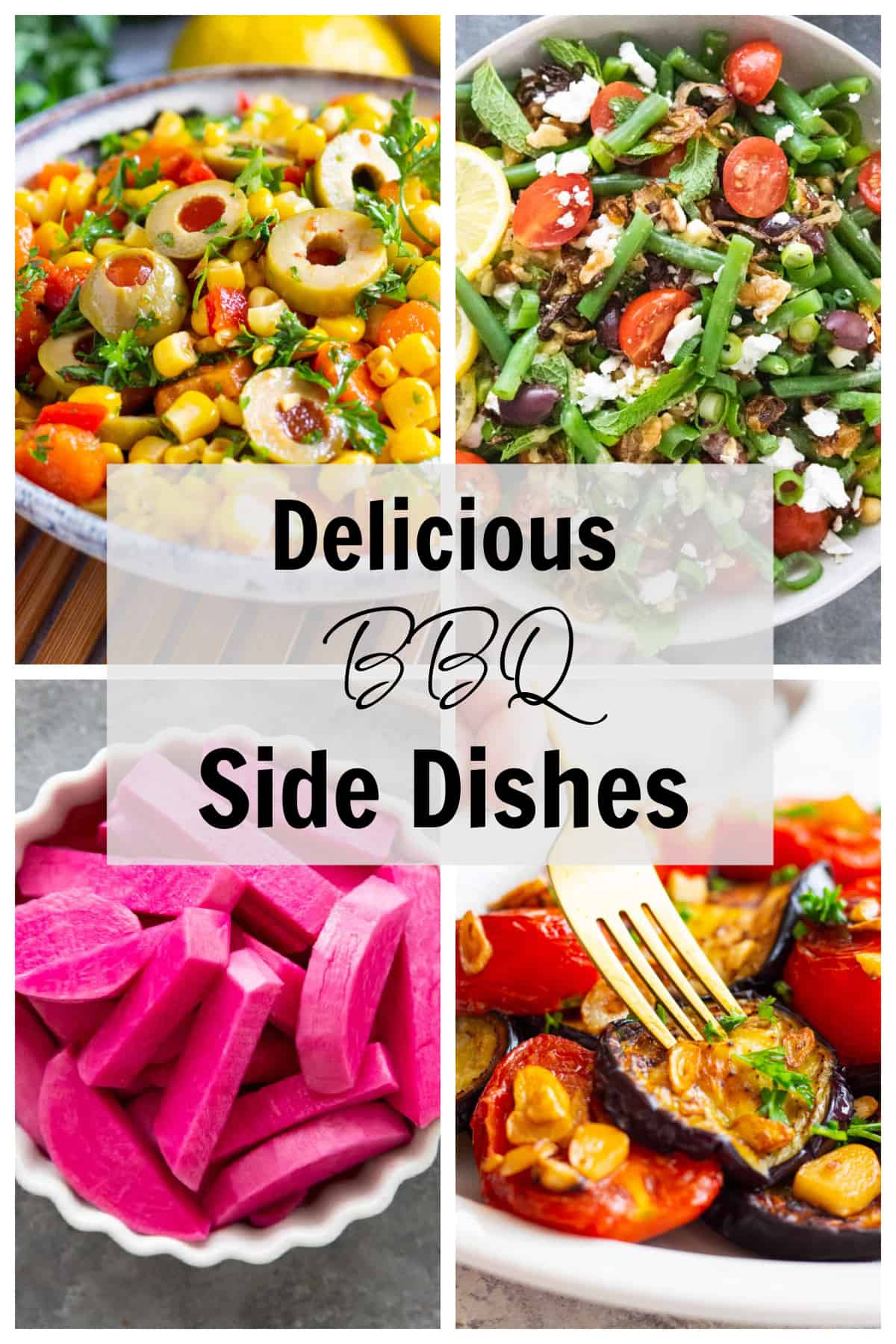 Here are the best barbecue side dishes for you to try! From summer salads to dips and vegetables, there are plenty of options to enjoy. These sides are perfect for grilled chicken, kebabs and everything in between! 