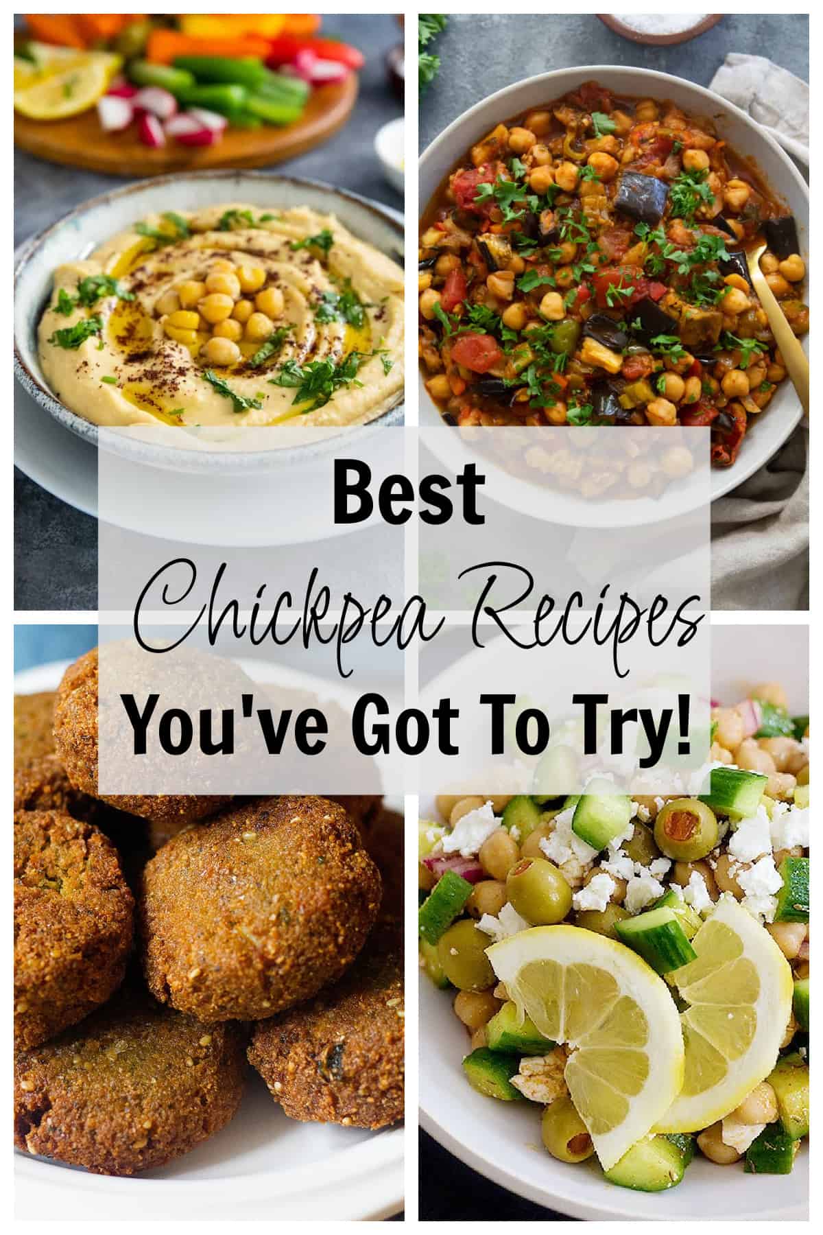 Best chickpea recipes.