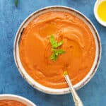 Gazpacho recipe Spanish chilled soup.