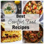 Looking for delicious comfort food recipes? Here is a collection of comfort food that are cozy and easy to make. Whether you like soup ,meatballs, pasta or rice dishes ,you can find your favorite comfort food recipe here and enjoy!