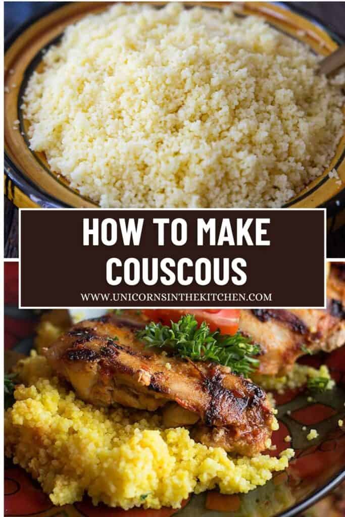 Learn how to cook couscous in only 15 minutes! This easy couscous recipes calls for a few ingredients and makes a delicious side for protein or stews.