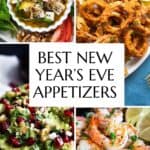 Looking for New Year's Eve Appetizers for your party? I've got you covered! If you love dips, finger food or fried bite size food, you're in the right place. These appetizers are perfect for the holiday season and your guests will love them!