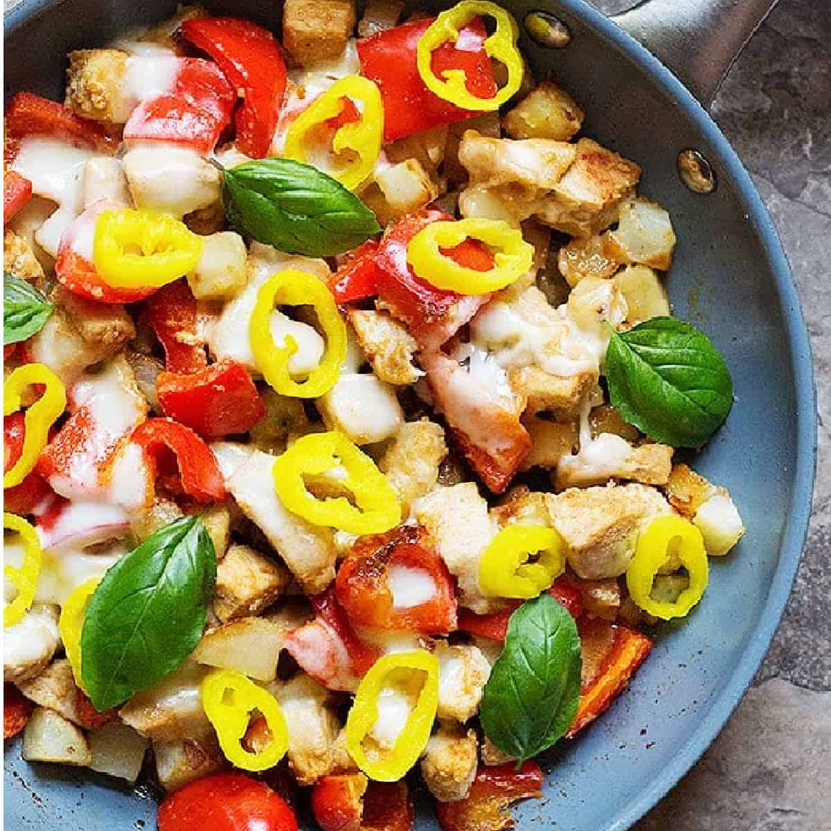 One pan 5-Ingredient Chicken Skillet