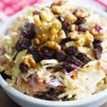 creamy coleslaw.