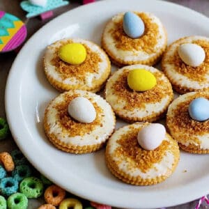 egg nest cookies.