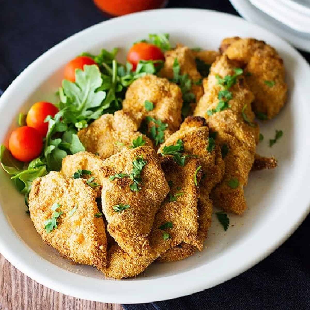 Baked Garlic Parmesan Chicken Tenders