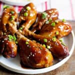 honey garlic chicken.