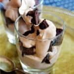 mocha brownie trifle.