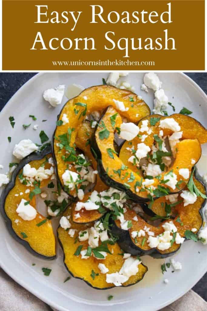 Roasted acorn squash is easy, simple and so delicious! Learn how to roast acorn squash that's tender and serve it as a side dish this season.