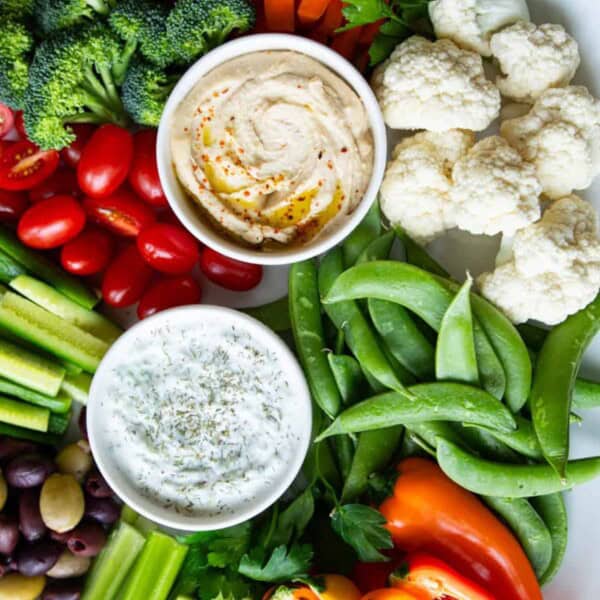 Easy Crudités Platter.