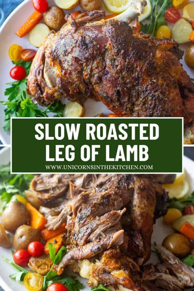 The best roast leg of lamb recipe! Packed in Mediterranean flavors and cooked to perfection, this is the only lamb roast recipe you'll need. Follow along to learn how to roast a leg of lamb that's tender and melts in your mouth.