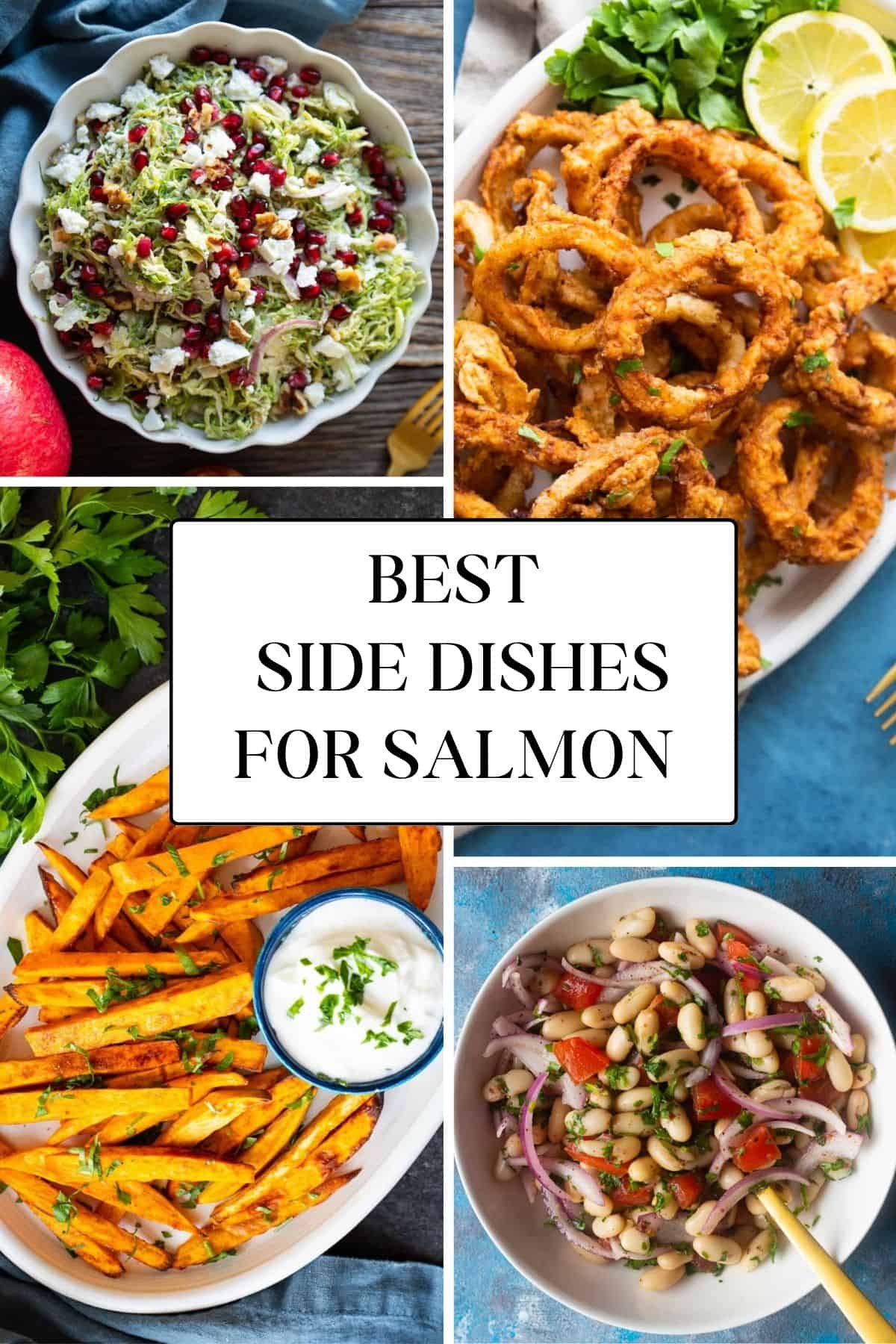 Looking for delicious side dishes for salmon? I've got you covered! From grilled and roasted vegetables to potato and rice dishes, here you can find so many easy side dishes that would complement salmon so well.