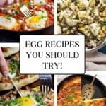 Egg Recipes You Should Try.