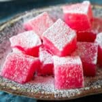 Turkish delight, also known as lokum, is a classic Turkish candy that’s soft and so delicious. Learn how to make Turkish delight at home using a handful of ingredients. I’ve included variations and several tips to make these perfectly every time. 
