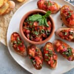 Authentic Italian Bruschetta