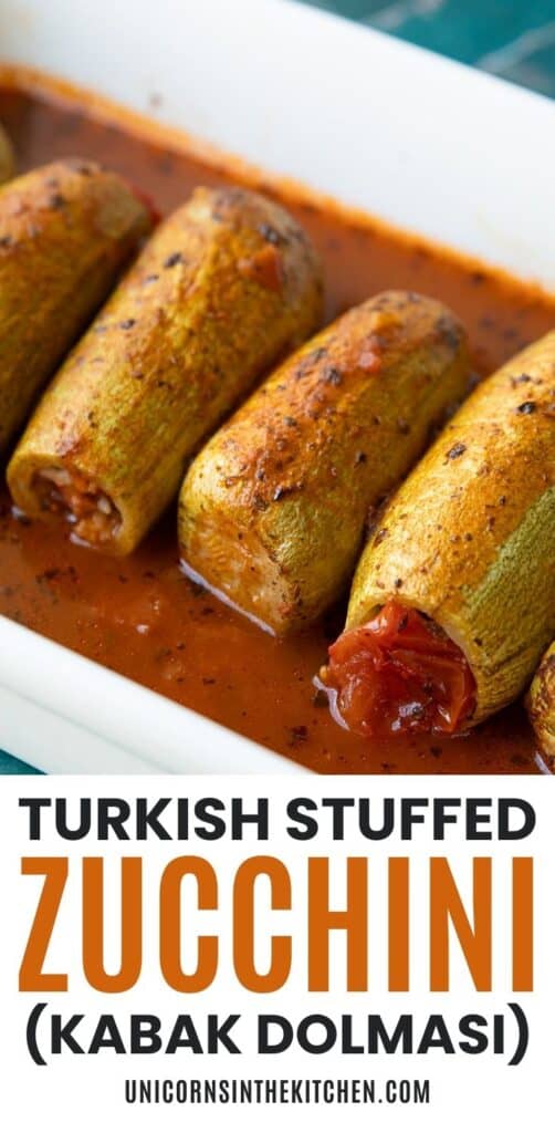 Turkish stuffed zucchini pin.