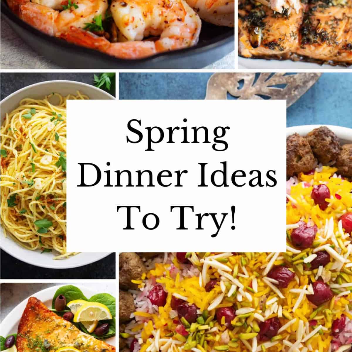 Spring Recipe Ideas