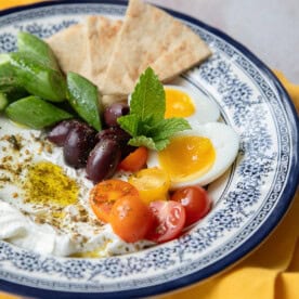 Mediterranean breakfast bowls.